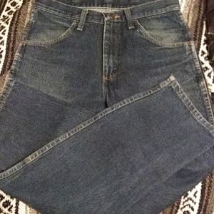 Men's 30×30 rustler blue jeans